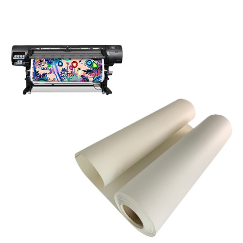 Quality Eco Solvent Poly Cotton Canvas Matte For Digital Plotter Printing for sale