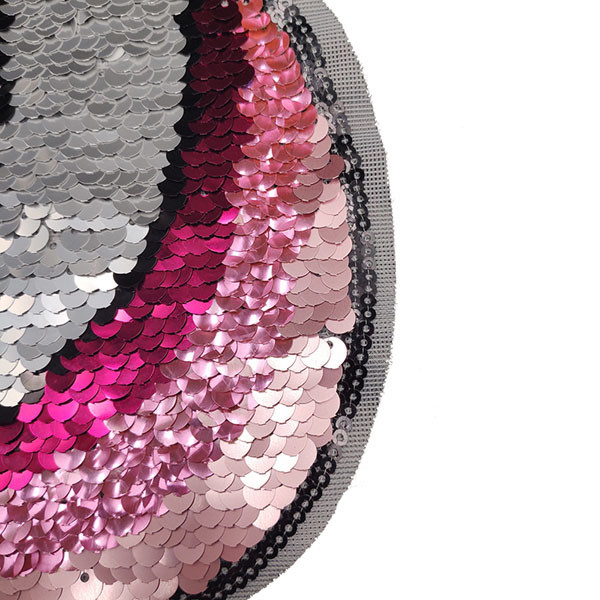 Delicate Reverse Sequin Unicorn Patch Handmade Pin Backing Any Size Available