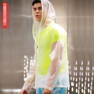 Anti Wind Jacket Translucent TPU Fabric