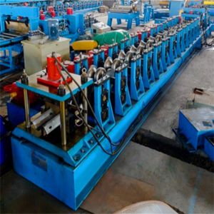 13 Stations Highway Guardrail Roll Forming Machine 100mm Shaft Diameter