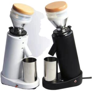40mm Conical Burr Coffee Bean Grinder with 180W Power and Titanium Alloy Burr