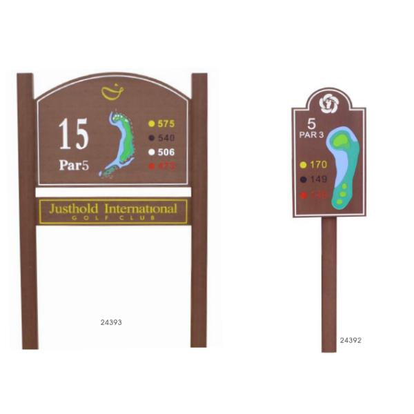 Laminated Plastic Tee Singnage