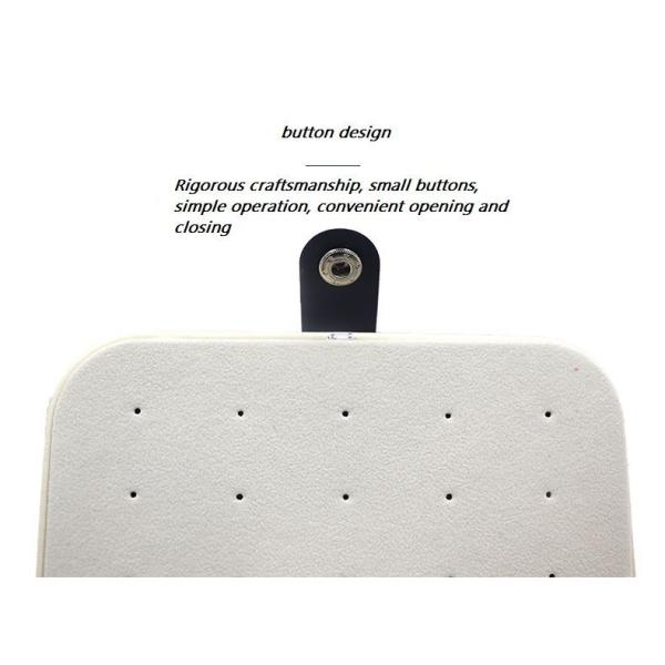 Square Two Layer Jewelry Box Luxury Flocking Lining PU Leather Packaging Gift Boxes