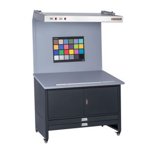 China Printing Industry Large Color Matching Light Box Aluminium Alloy CC120-E With Drawer on sale