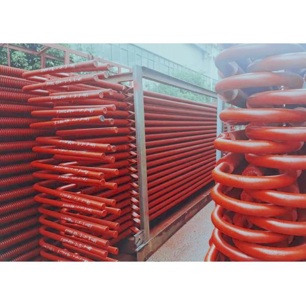 Industrial SA210 Boiler Spiral Fin Tube With U Bends For Heat Recovery