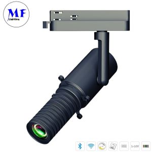 Advanced 20W LED Shapeable Track Light with Multi-layer Dry Damping Design and