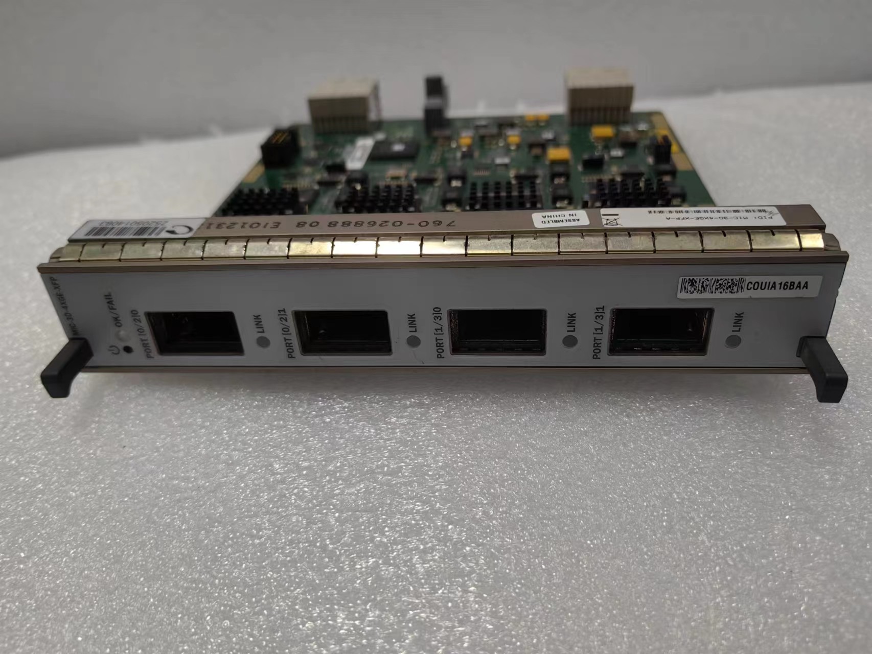 Wholesale Juniper MIC-3D-4XGE-XFP 10 Port 10Gb SFP+ Module Ethernet MIC For MX240 MX480 from china suppliers