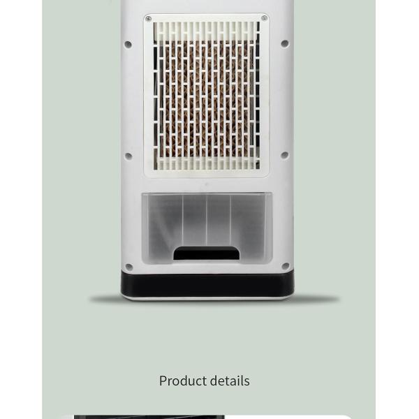 Portable 5L Remote Control Cooling Heating Dual Air Conditioner with Vertical Bladeless Fa