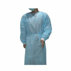 Wholesale Unisex PP PE Disposable Isolation Gown Waterproof Fluid Resistant from china suppliers