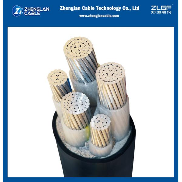 4x70sqmm XLPE Insulated PVC Sheathed Power Cable Transmit Aluminum Conductor