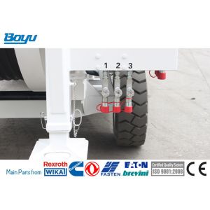 97kw Cummins Engine Stringing Hydraulic Wire Tensioner Equipment