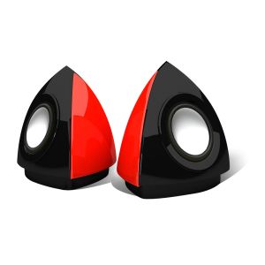 Wholesale 50mm Speaker , 4 Ohms Stereo 3.5mm CORD Plug 2.0 Multimedia Speakers With USB Port from china suppliers