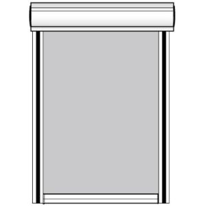 Remote Control Custom Electric Blinds Up And Down Synchronized Black Roller