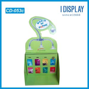 Special Design PDQ Cardboard Countertop Displays With Pegs to Kid Toys , Eco