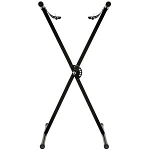 Auto Positioning Classic Adjustable Single X Keyboard Stand DS001D Steel