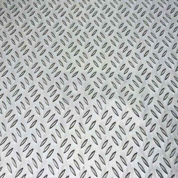 3003 5052 Brite Tread Plate Embossed Diamond Aluminum Alloy Sheet Five Bar