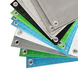 All colors fireproof pvc mesh sheet / net 130gsm, 160gsm, 270gsm, 370gsm, 450gsm