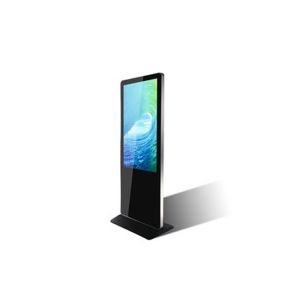 LCD Touch Screen Kiosk Big screen lcd advertising display with HD,VGA,BNC