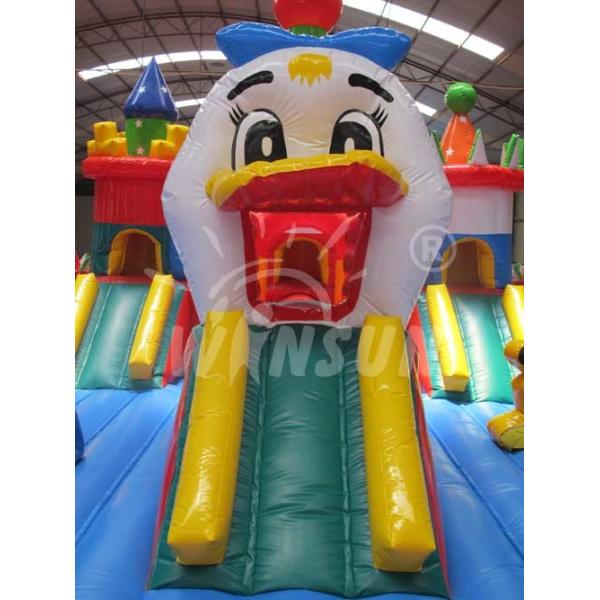 Facetory price Amusement Park Inflatable Fun City For Sale