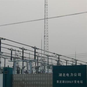 Q345 Substation Steel Structures Minimum Yield Strength 345Mpa 500KV