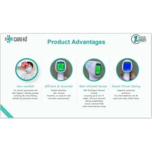 Digital Non Contact Forehead EAR lcd infrared thermometer DC 3V