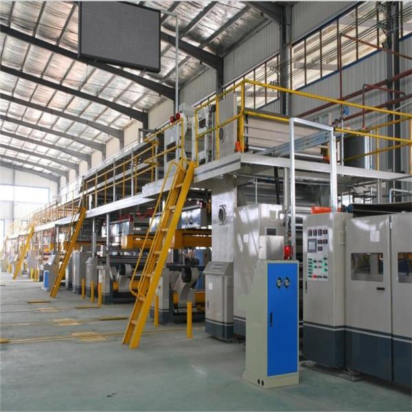 3 Layer 1600mm Corrugated Cardboard Produce Line Automatic