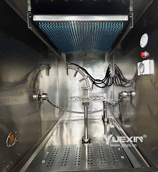 IPX1-IPX9K Waterproof Testing Equipment , Precision Side Spray Climatic Testing Chamber