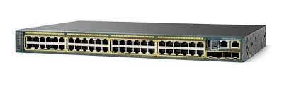 220 V AC Cisco Gigabit Network Switch WS-C2960X-48TS-LL 2960-X 48 GigE 2 X 1G