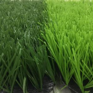 High Dtex Football Synthetic Grass S Shape Strong With UV Protection