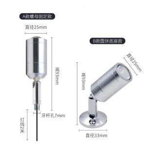 3W LED Mini Spot Light With Aluminum Lamp Body