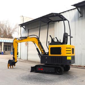 CE EPA 1.6 Ton Hydraulic Chinese Excavating Machinery Small Crawler Equipment