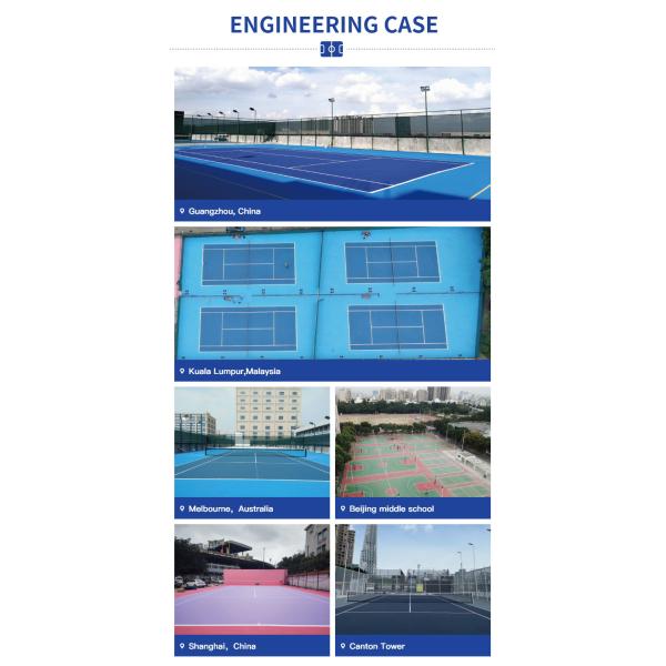 Stop Surface Cracking With Professional Hard Acrylic Tennis Coating US Manufacturer