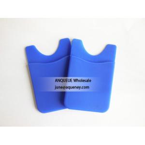 Wholesale Iwallet for Mobile Phone Silicone Card Holder,3m Sticker Silicone Smart Wallet from china suppliers