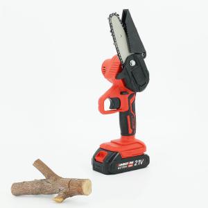 Handheld Cordless Chainsaw Garden Tools, Small Chainsaw Lithium Battery Portable
