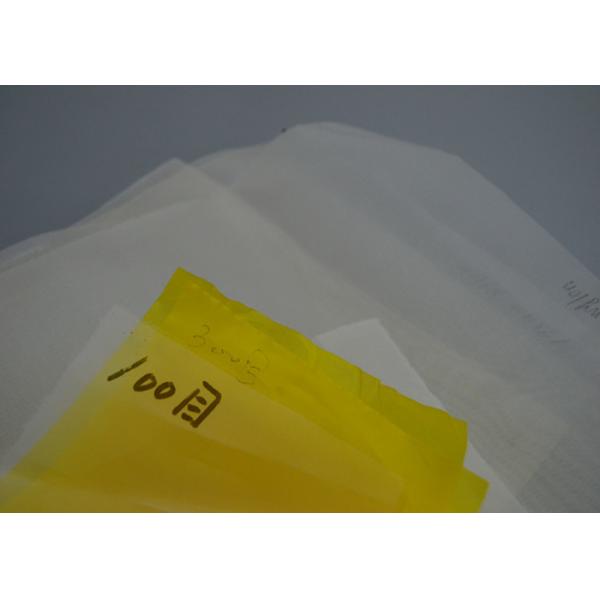 Low Elasticity Polyester Silk Screen Printing Mesh , Durable Polyester