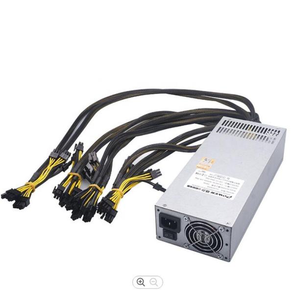 Quality Ethereum Bitcoin Asic Miner Power Supply , 2500 Watt Psu For 8 GPU Eth Rig for sale