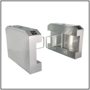 Wide Lane Fast Pass Pedestrian Swing Access Control Turnstile