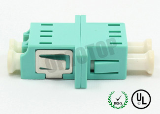 Quality OM2 2F Fiber Optic Adapter , PC / LC Duplex Connector Multimode For System Interconnection for sale
