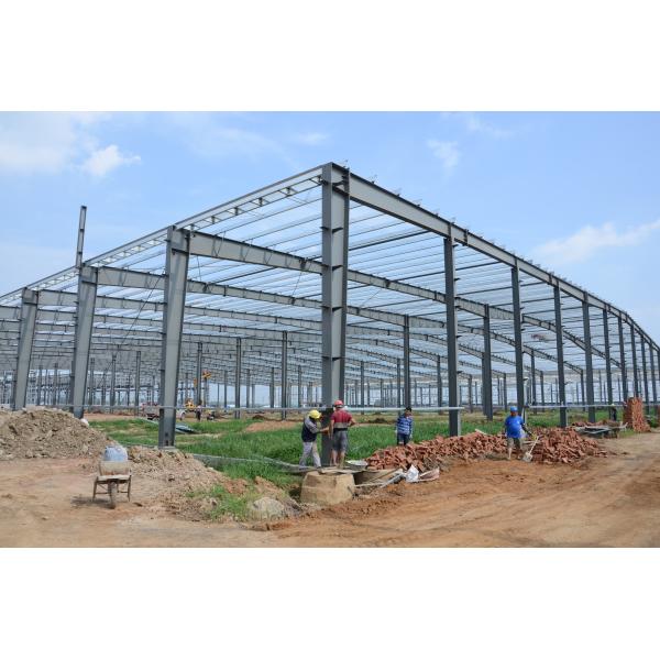 Prefabricated Multi Storey Steel Structure Warehouse Building SGS BV CE Approved