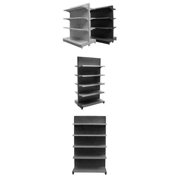 Customized Supermarket Shelf Rack System with Load Capacity and Effortless Installation