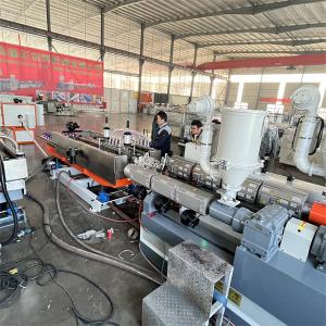 The Screw Diameter 75mm Corrugated Pipe Manufacturing Equipment with Sj75/30