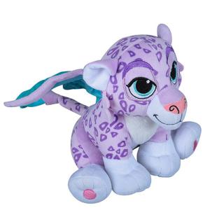 Flying Leopard Soft Plush Stuffed Animals With Embrodiery Eyes / Logo