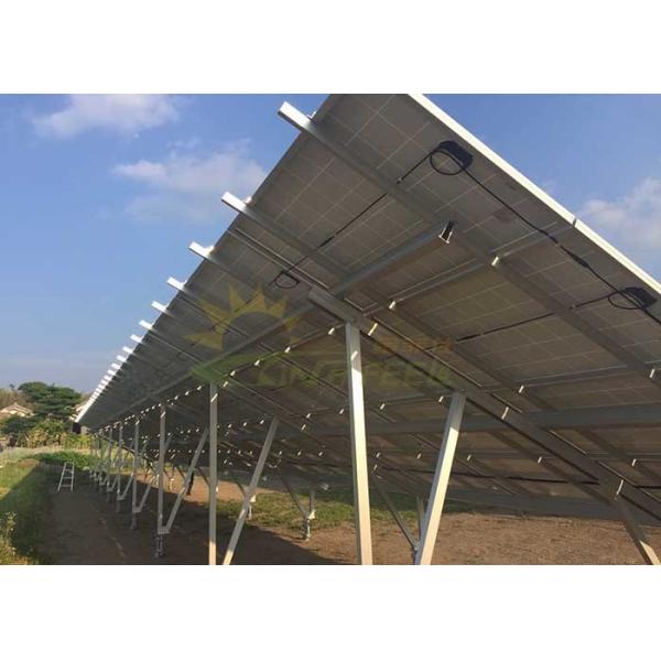Quality OEM Solar Panel Racking System , Durable Solar Pv Mounting Structure for sale