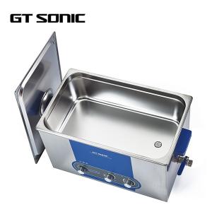 China Blue 20L 40kHz Manual Ultrasonic Cleaner Adjustable Power 400W on sale