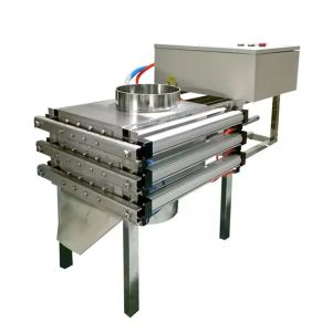 12,000Gs Grated Permanent Magnetic Separator dry magnetic separator separation,