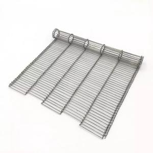 stainless steel 304 metal flat flex conveyor wire mesh belt conveyor systems