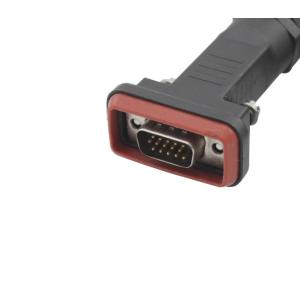 Male And Female Nickel Plated RRU To RCU RET Control Aisg Ret Cable