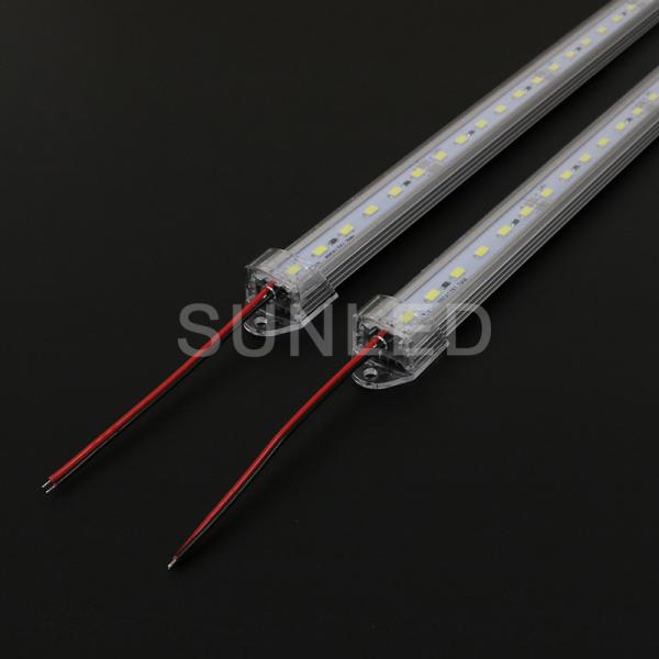 12v Hard Strip Ip65 Rigid LED Strip Lights Smd5630 72/144 Led Waterproof Aluminum Profile