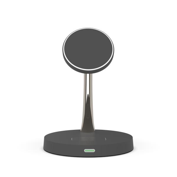 Multifunctional TYPE C Wireless Charger White/Black 15W CE/FCC/RoHS Universal PD