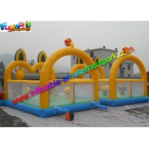 Cat Inflatable Commercial Bouncy Castles / Inflatable Jumping House Waterproof